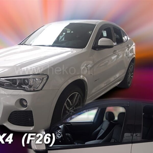 ALL IN POINT ΑΝΕΜΟΘΡΑΥΣΤΕΣ ΓΙΑ BMW X4 F26 5D 2013-2018 ΖΕΥΓΑΡΙ ΑΠΟ ΕΥΚΑΜΠΤΟ ΦΙΜΕ ΠΛΑΣΤΙΚΟ HEKO - 2 ΤΕΜ. - AIN-149970 iluma.GR