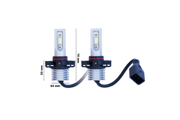 H16 (5202) 10>30V 2000lm 10W 6.500K iLUZ CONVERSION LED 2ΤΕΜ. - Image 2