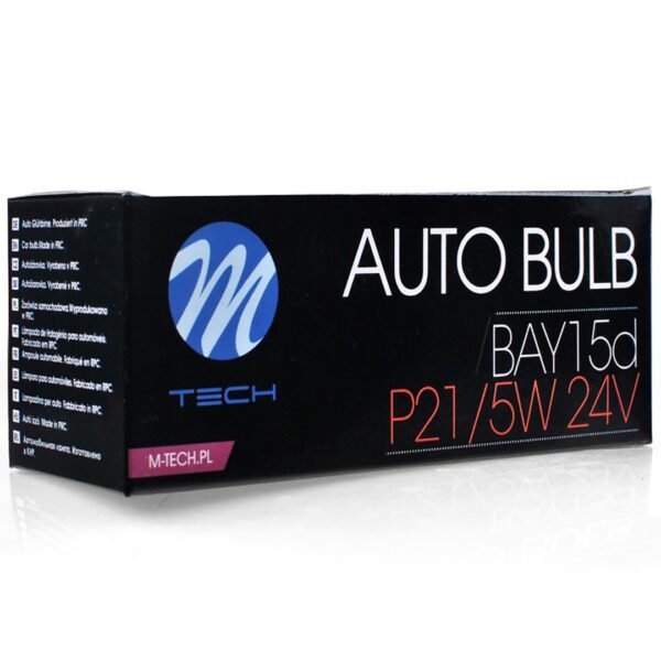 P21/5W 24V 21/5W BAY15d ΔΙΠΟΛΙΚΟ STANDARD ΑΛΟΓΟΝΟΥ ΚΟΥΤΙ 10ΤΕΜ. M-TECH - Image 2