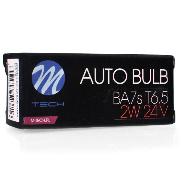 T6.5 24V 2W BA7s (ΜΙΝΙΟΝ) STANDARD ΑΛΟΓΟΝΟΥ ΚΟΥΤΙ 10ΤΕΜ. - Image 2