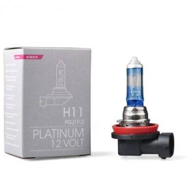 ALL IN POINT H11 12V 55W PGJ19-2 COLOR PLATINUM 1ΤΕΜ. M-TECH - AIN-152558 LEFKELIS.GR