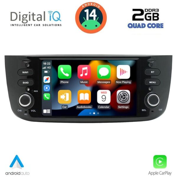 DIGITAL IQ BLD 264_CPA (7" DECK) MULTIMEDIA SYSTEM for FIAT GRANDE PUNTO mod. 2012> – EVO mod. 2009> - Image 2