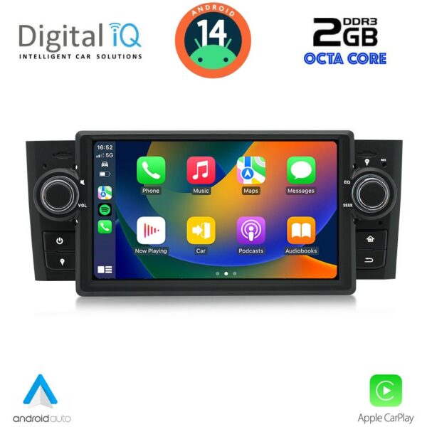 DIGITAL IQ ZSF 363_CPA (7" DECK) MULTIMEDIA SYSTEM for FIAT GRANDE PUNTO mod. 2005-2012 - Image 2