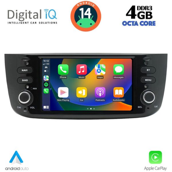 DIGITAL IQ BLG 464_CPA (6.1" DECK) MULTIMEDIA SYSTEM for FIAT GRANDE PUNTO mod. 2012> – EVO mod. 2009> - Image 2