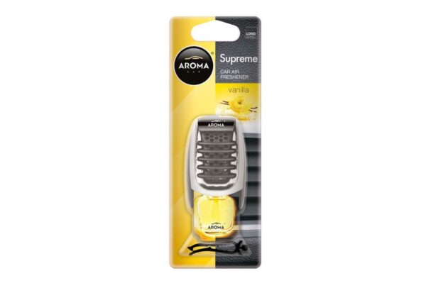 ALL IN POINT ΑΡΩΜΑΤΙΚΟ ΑΕΡΑΓΩΓΟΥ AROMA SUPREME ΒΑΝΙΛΙΑ AMIO - 1 ΤΕΜ. - AIN-172879 LEFKELIS.GR
