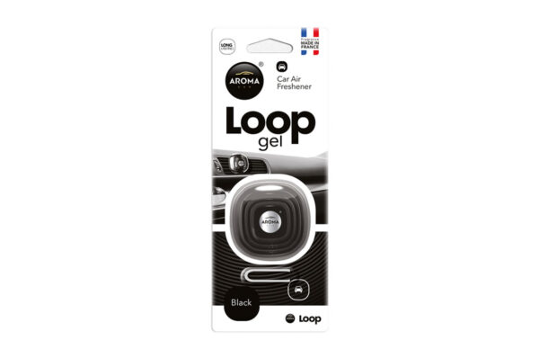 ALL IN POINT ΑΡΩΜΑΤΙΚΟ ΑΕΡΑΓΩΓΟΥ AROMA CAR LOOP BLACK AMIO - 1 ΤΕΜ. - AIN-171516 LEFKELIS.GR