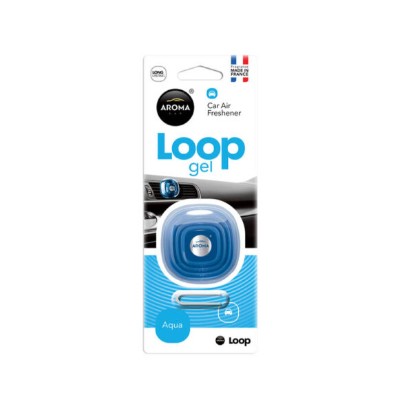 ALL IN POINT ΑΡΩΜΑΤΙΚΟ ΑΕΡΑΓΩΓΟΥ AROMA CAR LOOP AQUA AMIO - 1 ΤΕΜ. - AIN-177256 LEFKELIS.GR