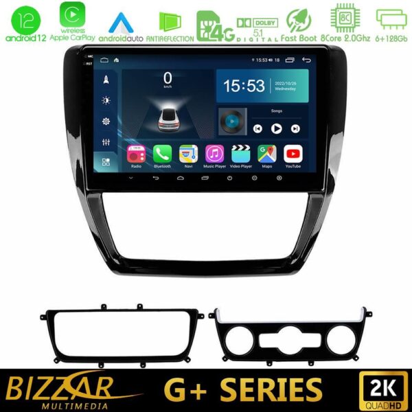 Bizzar G+ Series VW Jetta 8core Android12 6+128GB Navigation Multimedia Tablet 10" - Image 2