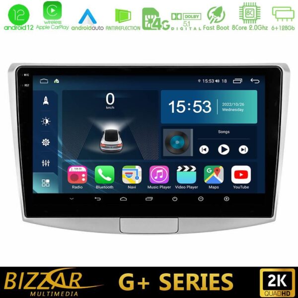 Bizzar G+ Series VW Passat 8core Android12 6+128GB Navigation Multimedia Tablet 10" - Image 2