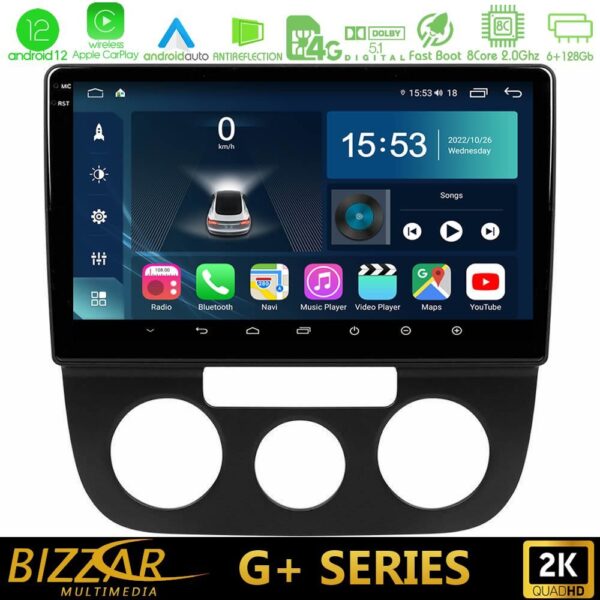 Bizzar G+ Series VW Jetta 8core Android12 6+128GB Navigation Multimedia Tablet 10" - Image 3