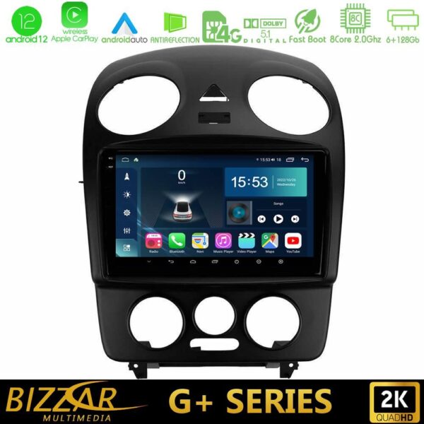 Bizzar G+ Series VW Beetle 8core Android12 6+128GB Navigation Multimedia Tablet 9" - Image 2