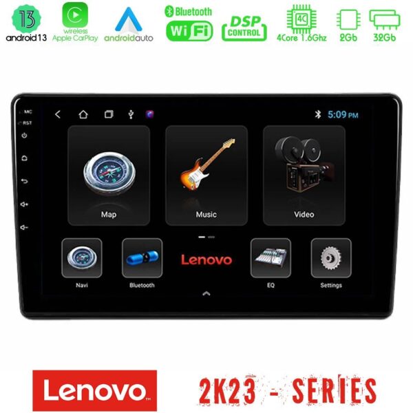 Lenovo Car Pad Alfa Romeo 159/Brera/Spider 4Core Android 13 2+32GB Navigation Multimedia Tablet 9"