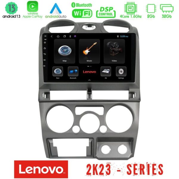 Lenovo Car Pad Isuzu D-Max 2007-2011 4Core Android 13 2+32GB Navigation Multimedia Tablet 9"