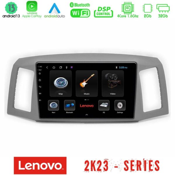 Lenovo Car Pad Jeep Grand Cherokee 2005-2007 4Core Android 13 2+32GB Navigation Multimedia Tablet 10" - Image 2