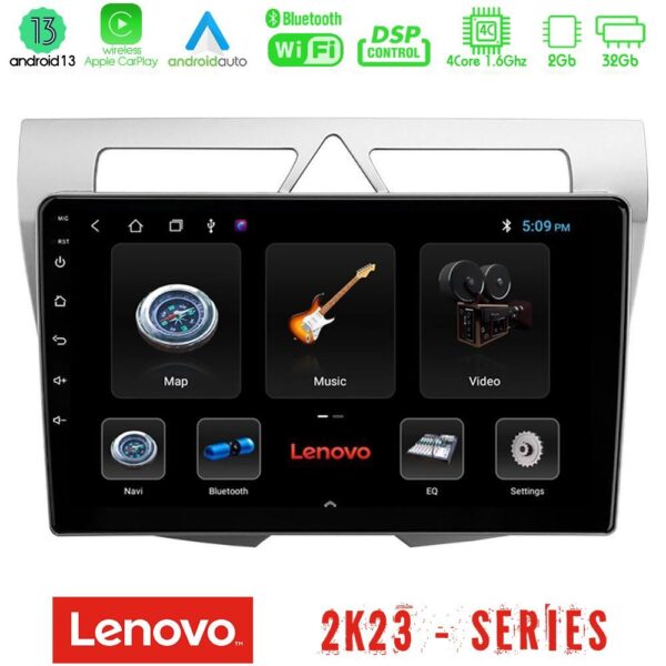 Lenovo Car Pad Kia Picanto 4Core Android 13 2+32GB Navigation Multimedia Tablet 9"