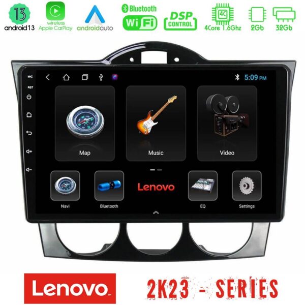 Lenovo Car Pad Mazda RX8 2003-2008 4core Android 13 2+32GB Navigation Multimedia Tablet 9"