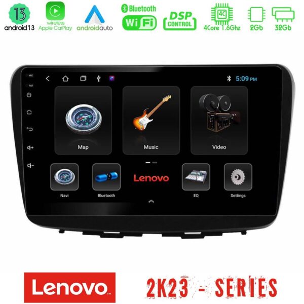 Lenovo Car Pad Suzuki Baleno 2016-2021 4core Android 13 2+32GB Navigation Multimedia Tablet 9"