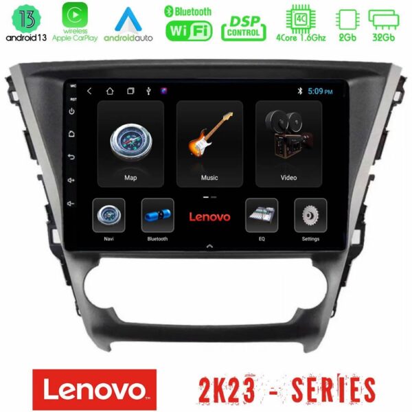 Lenovo Car Pad Toyota Avensis 2015-2018 4Core Android 13 2+32GB Navigation Multimedia Tablet 9"