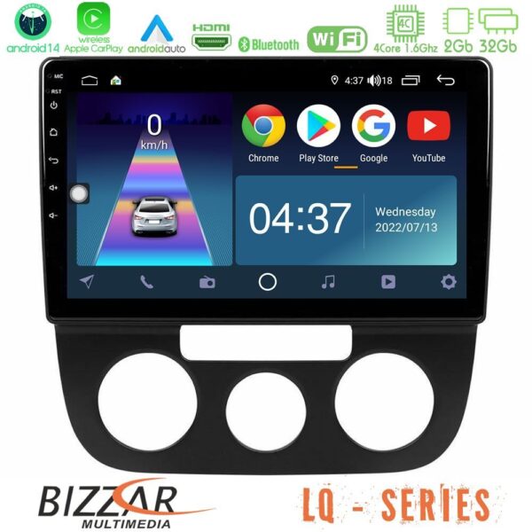 Bizzar LQ Series 4Core Android14 2+32GB VW Jetta Navigation Multimedia Tablet 10" Με Carplay & Android Auto - Image 3