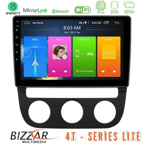 Bizzar 4T Series VW Jetta 4Core Android13 2+32GB Navigation Multimedia Tablet 10" - Image 4