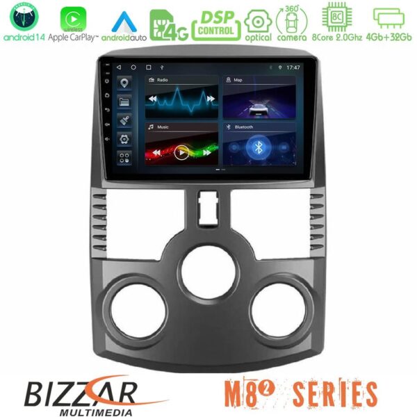 Bizzar M8² Series 8Core Android14 4+32GB Daihatsu Terios Navigation Multimedia Tablet 9" Με Carplay & Android Auto