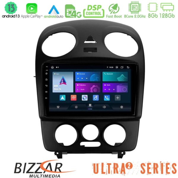 Bizzar Ultra Series VW Beetle 8core Android13 8+128GB Navigation Multimedia Tablet 9" - Image 2