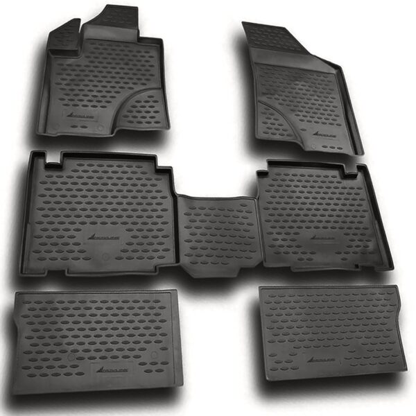 ALL IN POINT ΜΑΡΚΕ ΠΑΤΑΚΙΑ ΣΕ ΣΚΑΦΗ TPE ΛΑΣΤΙΧΟ ΓΙΑ HYUNDAI ix-55 2008-2015 ΣΕ ΑΝΘΡΑΚΙ ΣΚΟΥΡΟ ΓΚΡΙ ΧΡΩΜΑ NOVLINE - 6 ΤΕΜ. - AIN-142009 iluma.GR