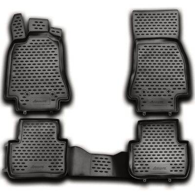 ALL IN POINT ΜΑΡΚΕ ΠΑΤΑΚΙΑ ΣΕ ΣΚΑΦΗ TPE ΛΑΣΤΙΧΟ ΓΙΑ JAGUAR XF 03/2008-2015  ΣΕ ΑΝΘΡΑΚΙ ΣΚΟΥΡΟ ΓΚΡΙ ΧΡΩΜΑ NOVLINE - 4 ΤΕΜ. - AIN-146477 LEFKELIS.GR