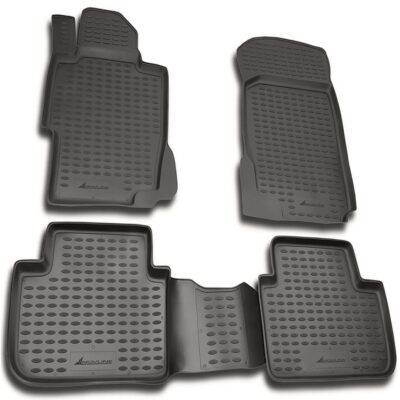 ALL IN POINT ΜΑΡΚΕ ΠΑΤΑΚΙΑ ΣΕ ΣΚΑΦΗ TPE ΛΑΣΤΙΧΟ ΓΙΑ HONDA ACCORD 06/2008-2014  ΣΕ ΑΝΘΡΑΚΙ ΣΚΟΥΡΟ ΓΚΡΙ ΧΡΩΜΑ NOVLINE - 4 ΤΕΜ. - AIN-141065 LEFKELIS.GR