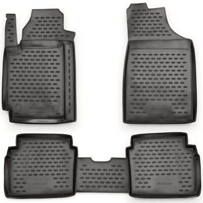 ALL IN POINT ΜΑΡΚΕ ΠΑΤΑΚΙΑ ΣΕ ΣΚΑΦΗ TPE ΛΑΣΤΙΧΟ ΓΙΑ HYUNDAI i10 2008-2014  ΣΕ ΑΝΘΡΑΚΙ ΣΚΟΥΡΟ ΓΚΡΙ ΧΡΩΜΑ NOVLINE - 4 ΤΕΜ. - AIN-142008 LEFKELIS.GR