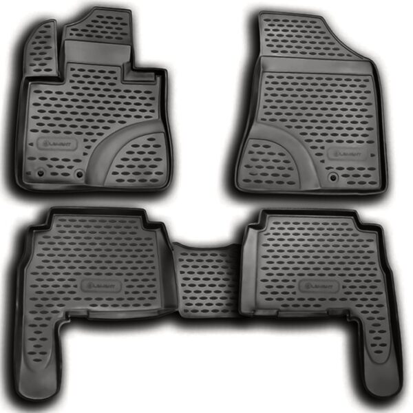 ALL IN POINT ΜΑΡΚΕ ΠΑΤΑΚΙΑ ΣΕ ΣΚΑΦΗ TPE ΛΑΣΤΙΧΟ ΓΙΑ KIA SORENTO 11/2009-2015 ΣΕ ΑΝΘΡΑΚΙ ΣΚΟΥΡΟ ΓΚΡΙ ΧΡΩΜΑ NOVLINE - 4 ΤΕΜ. - AIN-142016 iluma.GR