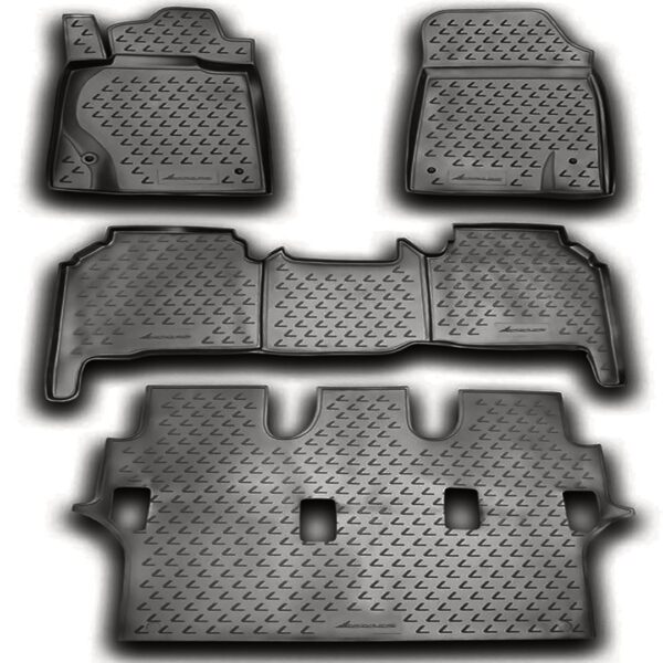 ALL IN POINT ΜΑΡΚΕ ΠΑΤΑΚΙΑ ΣΕ ΣΚΑΦΗ TPE ΛΑΣΤΙΧΟ ΓΙΑ LEXUS LX570 2007+ ΣΕ ΑΝΘΡΑΚΙ ΣΚΟΥΡΟ ΓΚΡΙ ΧΡΩΜΑ NOVLINE - 4 ΤΕΜ. - AIN-143299 iluma.GR