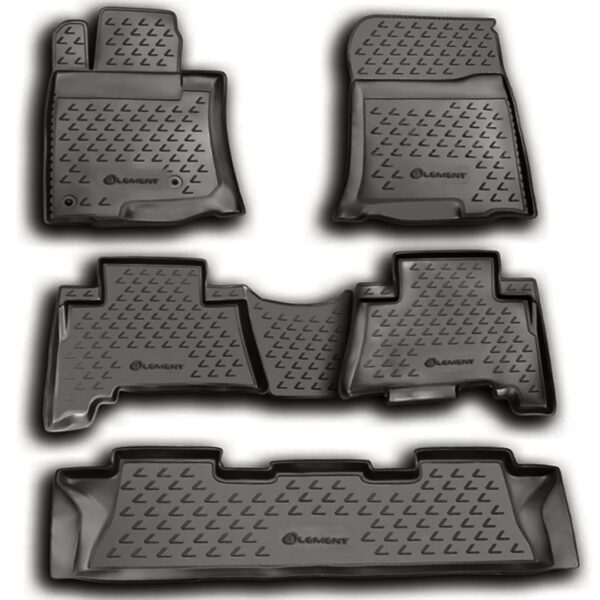 ALL IN POINT ΜΑΡΚΕ ΠΑΤΑΚΙΑ ΣΕ ΣΚΑΦΗ TPE ΛΑΣΤΙΧΟ ΓΙΑ LEXUS GX460 02/2010+ ΣΕ ΑΝΘΡΑΚΙ ΣΚΟΥΡΟ ΓΚΡΙ ΧΡΩΜΑ NOVLINE - 5 ΤΕΜ. - AIN-143296 iluma.GR