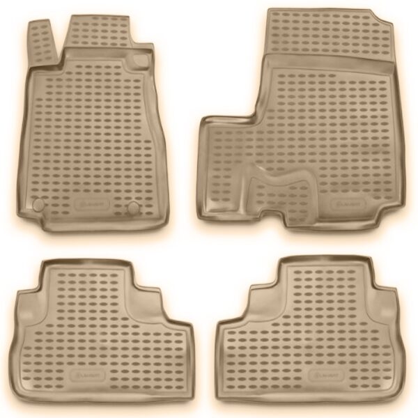 ALL IN POINT ΜΑΡΚΕ ΠΑΤΑΚΙΑ ΣΕ ΣΚΑΦΗ TPE ΛΑΣΤΙΧΟ ΓΙΑ HONDA CR-V 01/2007-2012 ΣΕ ΜΠΕΖ ΧΡΩΜΑ NOVLINE - 4 ΤΕΜ. - AIN-160653 LEFKELIS.GR