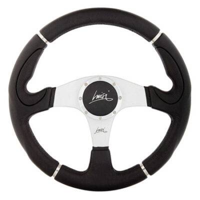 ALL IN POINT ΤΙΜΟΝΙ CENTURY 340mm ΜΑΥΡΟ/ΧΡΩΜΙΟ ΤΡΙΑΚΤΙΝΟ LUISI - AIN-169594 LEFKELIS.GR