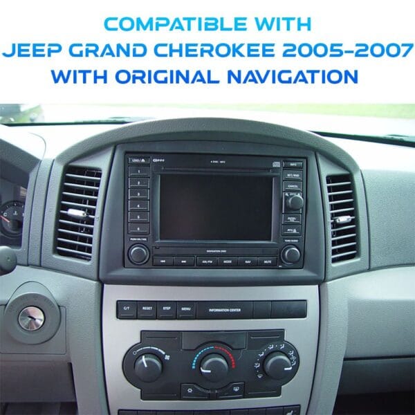 DIGITAL IQ RSB 1271_CPA (10inc) MULTIMEDIA TABLET for JEEP GRAND CHEROKEE mod. 2005-2007 with Original Navi - Image 3