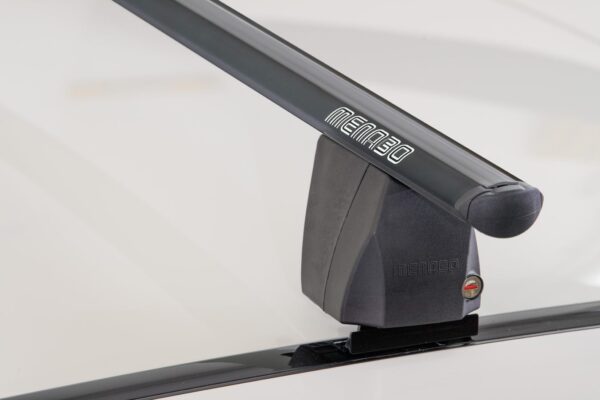 ΜΠΑΡΕΣ ΟΡΟΦΗΣ ΑΛΟΥΜΙΝΙΟΥ DELTA L BLACK 141 cm ΣΕ ΜΑΥΡΟ ΧΡΩΜΑ ΓΙΑ ΑΠΛΗ ΟΡΟΦΗ MENABO - 2 ΤΕΜ. - Image 2