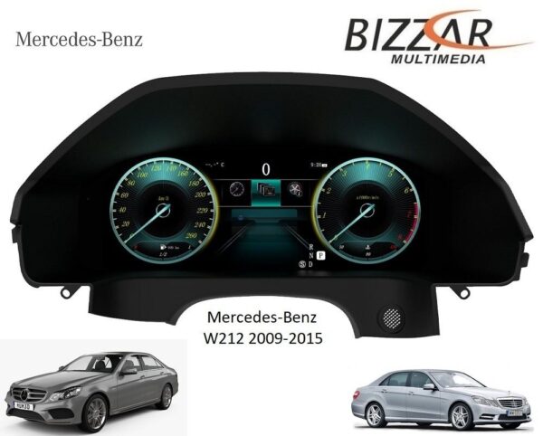 Mercedes E Class W212 2009-2011 Digital LCD Instrument Cluster 12.3" με HD οθόνη 1920*720