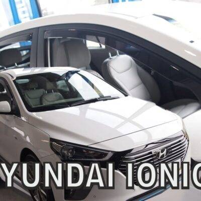 ALL IN POINT ΑΝΕΜΟΘΡΑΥΣΤΕΣ ΓΙΑ HYUNDAI IONIQ 5D 2016+  ΣΕΤ ΑΥΤΟΚΙΝΗΤΟΥ ΑΠΟ ΕΥΚΑΜΠΤΟ ΦΙΜΕ ΠΛΑΣΤΙΚΟ HEKO - 4 ΤΕΜ. - AIN-170531 LEFKELIS.GR
