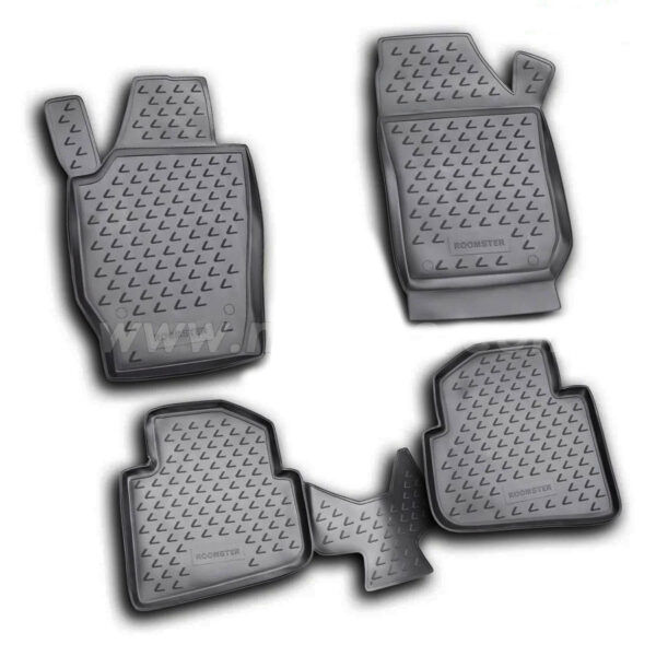 ALL IN POINT ΜΑΡΚΕ ΠΑΤΑΚΙΑ ΣΕ ΣΚΑΦΗ TPE ΛΑΣΤΙΧΟ ΓΙΑ SKODA ROOMSTER 09/2006+ ΣΕ ΜΑΥΡΟ ΧΡΩΜΑ NOVLINE - 4 ΤΕΜ. - AIN-171665 LEFKELIS.GR