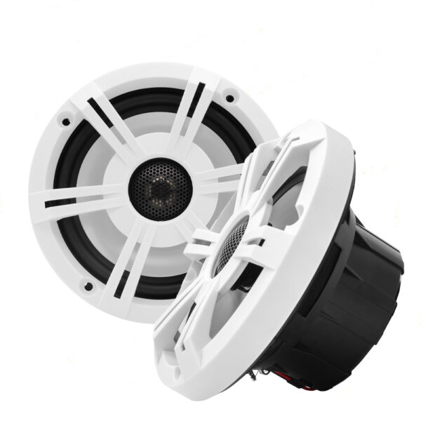 ALL IN POINT HASDA ΗΧΕΙΑ 2 ΔΡΟΜΩΝ 6.5'' ΛΕΥΚΑ 240W ΑΔΙΑΒΡΟΧΑ H-065W -2 ΤΕΜ. - AIN-176527 LEFKELIS.GR