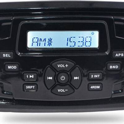 ALL IN POINT HASDA MP3 PLAYER 155X105mm - 12V - 4X45W ΜΕ ΡΑΔΙΟΦΩΝΟ/USB/BLUETOOTH (ΑΔΙΑΒΡΟΧΟ/ΜΑΥΡΟ) - AIN-176506 LEFKELIS.GR