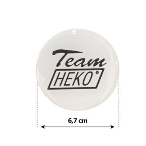 7 cm ΛΕΥΚΟ/ΜΑΥΡΟ ΣΜΑΛΤΟΥ - 4 ΤΕΜ. - AIN-182190 LEFKELIS.GR