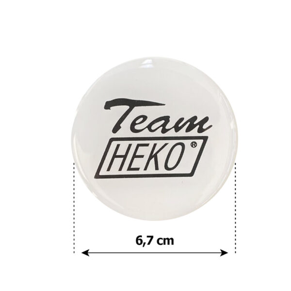 7 cm ΛΕΥΚΟ/ΜΑΥΡΟ ΣΜΑΛΤΟΥ - 4 ΤΕΜ. - AIN-182190 LEFKELIS.GR