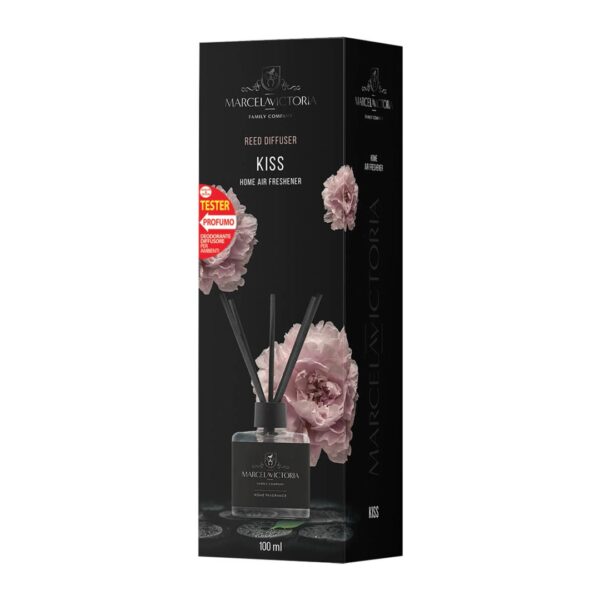 ΑΡΩΜΑΤΙΚΟ ΧΩΡΟΥ 100ml ΜΕ STICKS - KISS - Image 2
