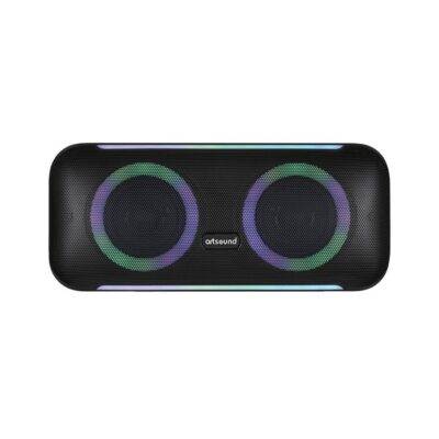 ALL IN POINT - ArtSound LIGHTBEATS L Αδιάβροχο Φορητό Ηχείο Bluetooth με λειτουργία TWS και φωτισμό LED (Τεμάχιο) - LEFKELIS.GR