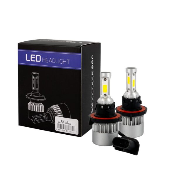 ALL IN POINT H13 H/L 10>36V 6.500K 10.000lm 80W COB LED EPISTAR 1021 C6 KIT ΜΕ ΑΝΕΜΙΣΤΗΡΑΚΙ M-TECH - 2 ΤΕΜ. - AIN-170174 LEFKELIS.GR
