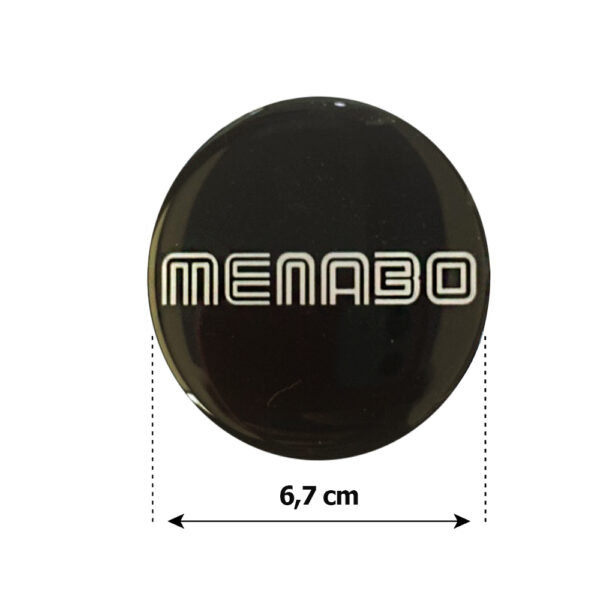 7 cm ΛΕΥΚΟ/ΜΑΥΡΟ ΣΜΑΛΤΟΥ - 4 ΤΕΜ. - AIN-182200 LEFKELIS.GR