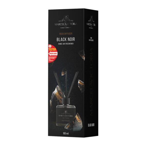 ΑΡΩΜΑΤΙΚΟ ΧΩΡΟΥ 100ml ΜΕ STICKS - BLACK NOIR - Image 2