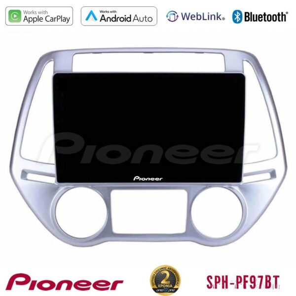 Pioneer SPH-PF97BT Series Hyundai i20 2012-2014 Multimedia Station 9" (Tablet Style) Με Carplay & Android Auto